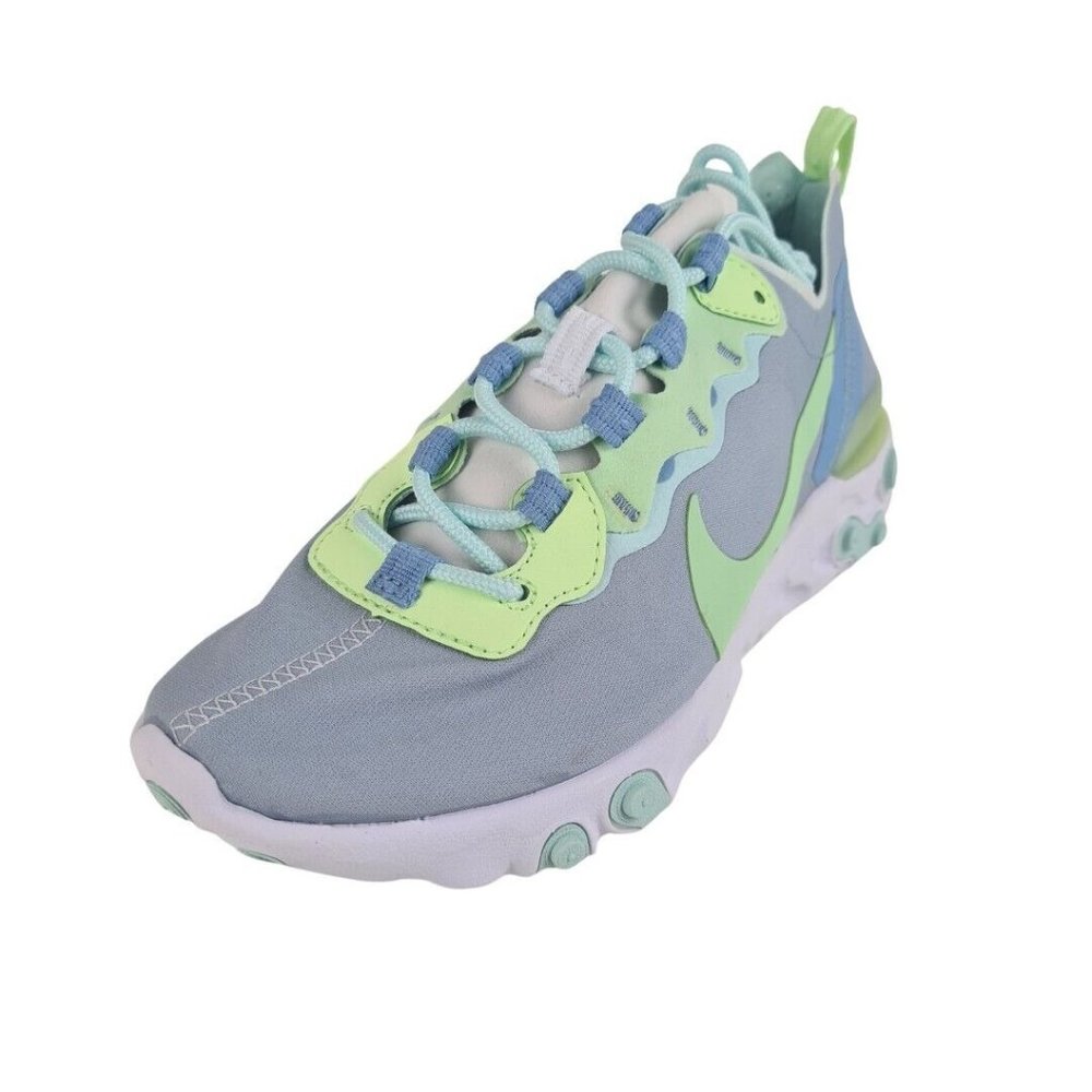 Nike React Element 55 White Grey Sneakers Women Running - Picture 1 of 12